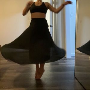 Banana Republic | Black and White Polka Dot Skirt | 2